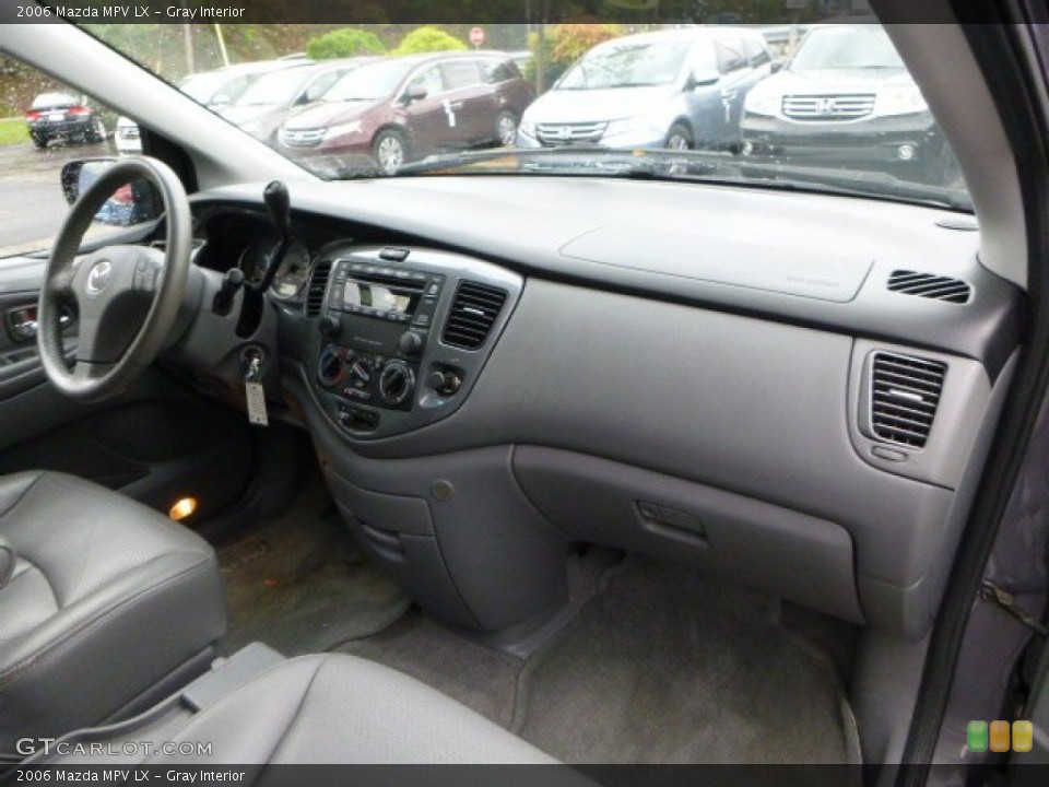 Gray Interior Dashboard for the 2006 Mazda MPV LX #86538603