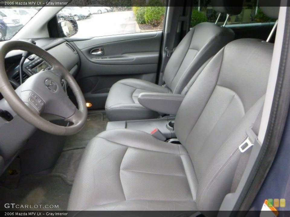 Gray Interior Front Seat for the 2006 Mazda MPV LX #86538699