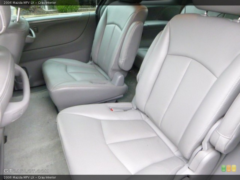 Gray Interior Rear Seat for the 2006 Mazda MPV LX #86538720