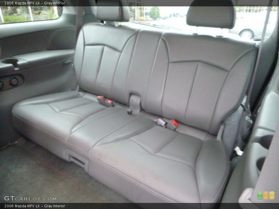Gray Interior Rear Seat for the 2006 Mazda MPV LX #86538742