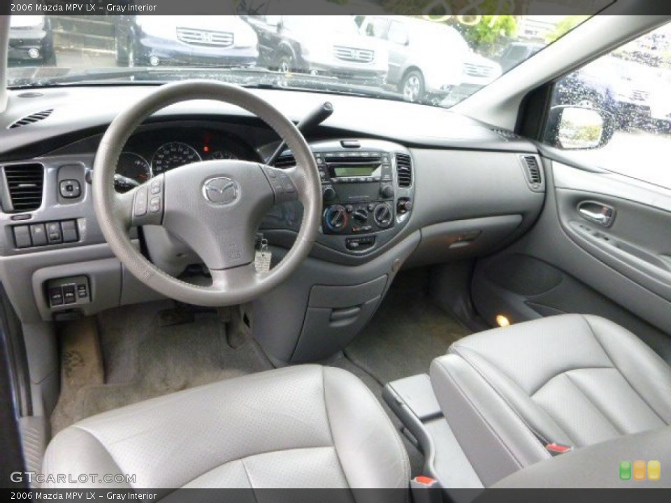 Gray Interior Prime Interior for the 2006 Mazda MPV LX #86538768