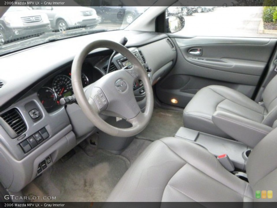 Gray Interior Prime Interior for the 2006 Mazda MPV LX #86538810