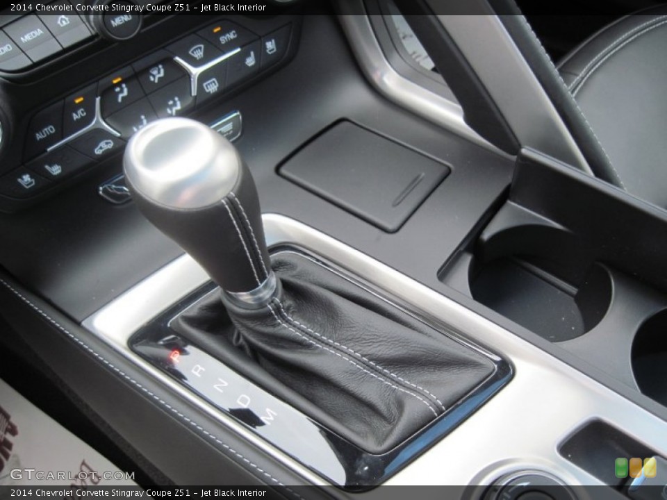 Jet Black Interior Transmission for the 2014 Chevrolet Corvette Stingray Coupe Z51 #86540220