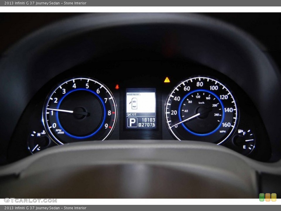 Stone Interior Gauges for the 2013 Infiniti G 37 Journey Sedan #86543280