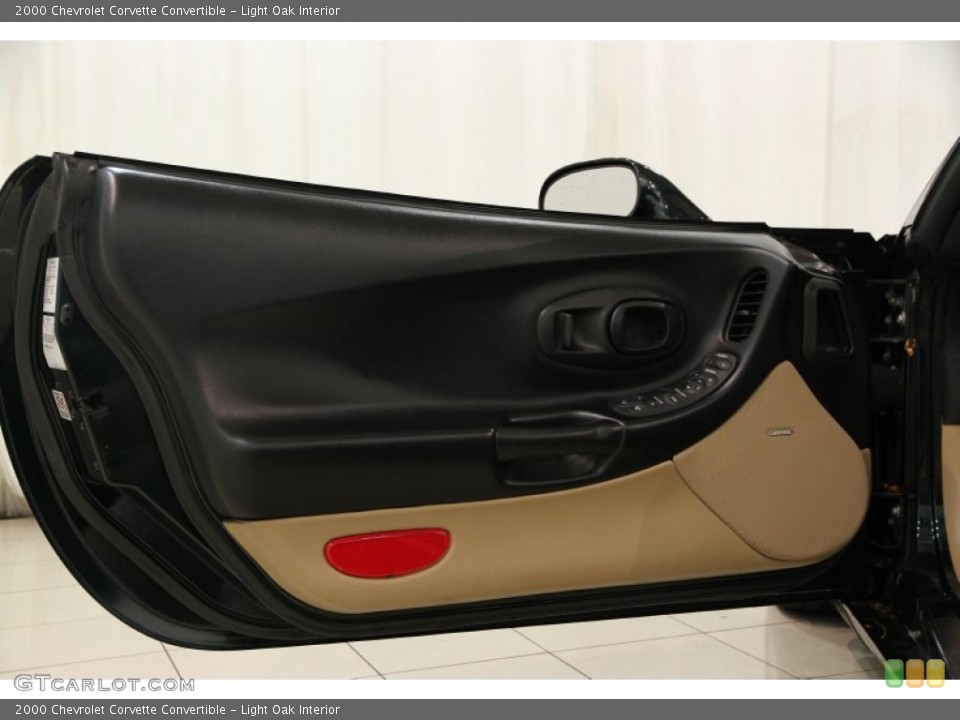Light Oak Interior Door Panel for the 2000 Chevrolet Corvette Convertible #86544843