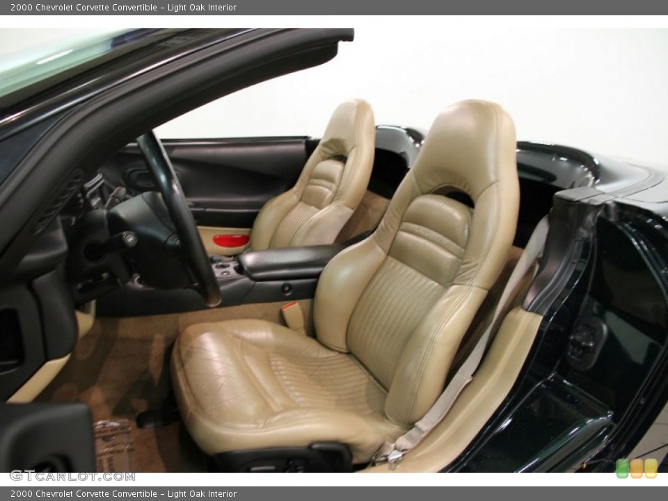 Light Oak Interior Front Seat for the 2000 Chevrolet Corvette Convertible #86544912