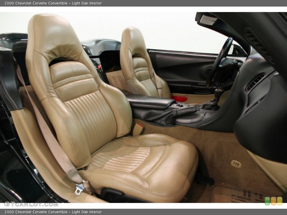 Light Oak Interior Front Seat for the 2000 Chevrolet Corvette Convertible #86545122
