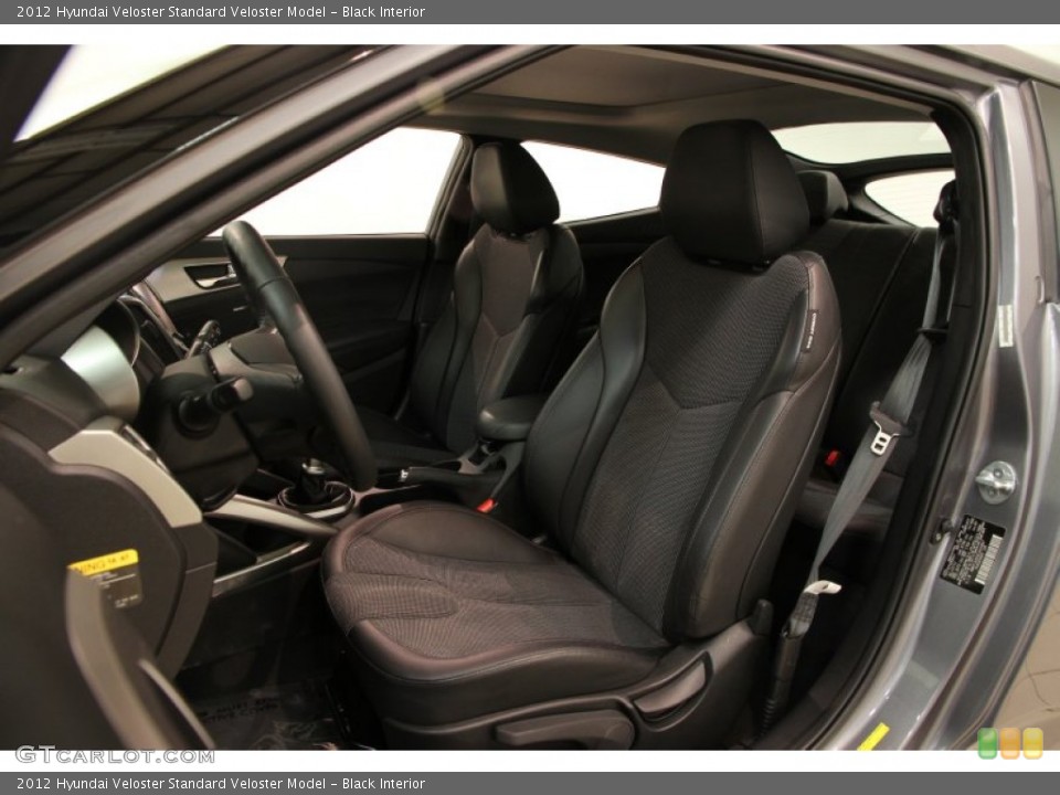 Black Interior Photo for the 2012 Hyundai Veloster  #86549331
