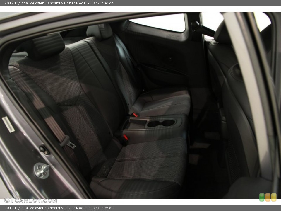 Black Interior Rear Seat for the 2012 Hyundai Veloster  #86549573