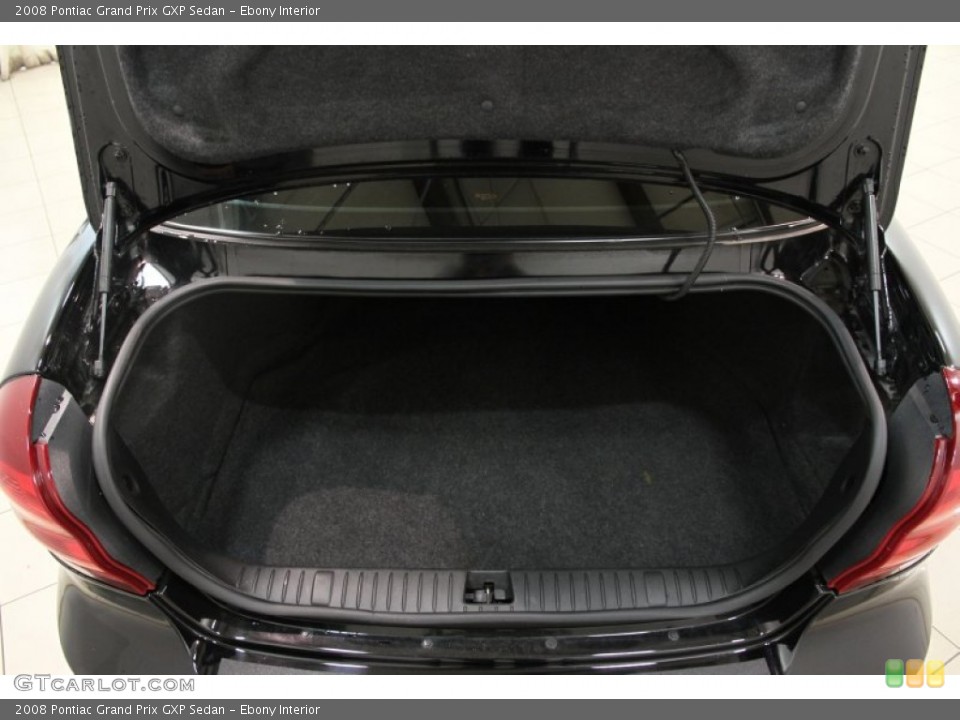 Ebony Interior Trunk for the 2008 Pontiac Grand Prix GXP Sedan #86552550