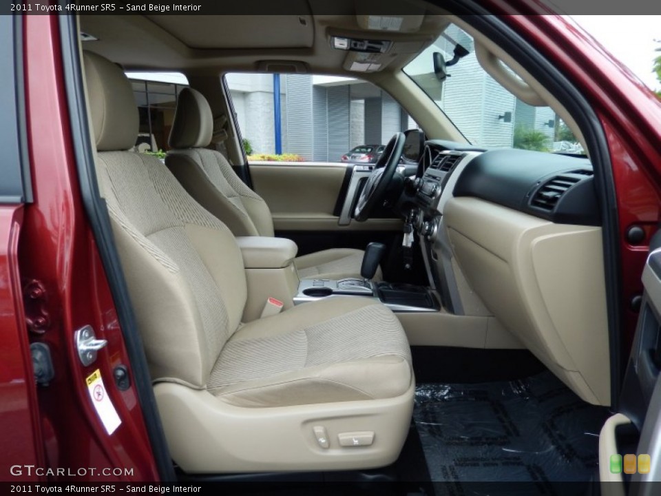 Sand Beige Interior Front Seat for the 2011 Toyota 4Runner SR5 #86553837