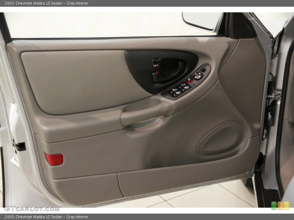 Gray Interior Door Panel for the 2003 Chevrolet Malibu LS Sedan #86559582