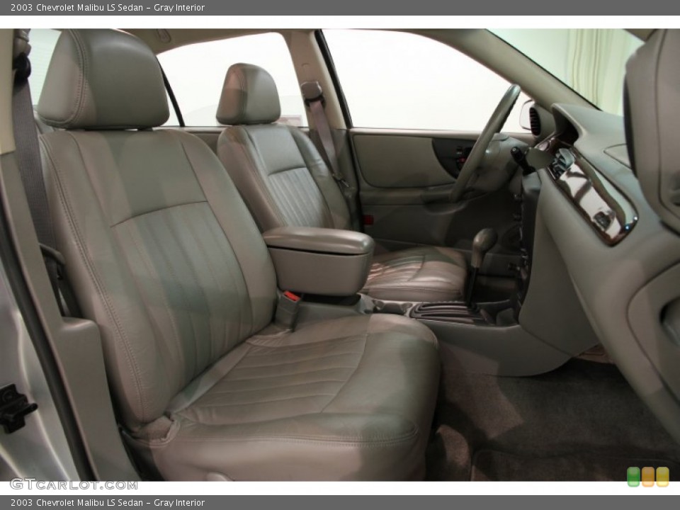 Gray Interior Front Seat for the 2003 Chevrolet Malibu LS Sedan #86559729