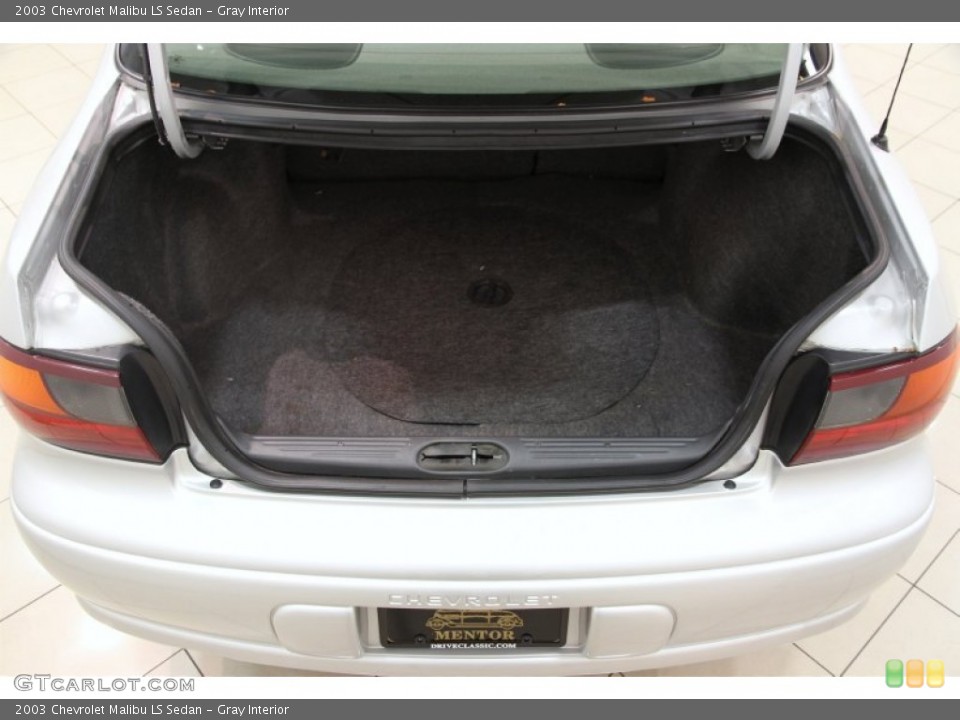 Gray Interior Trunk for the 2003 Chevrolet Malibu LS Sedan #86559804