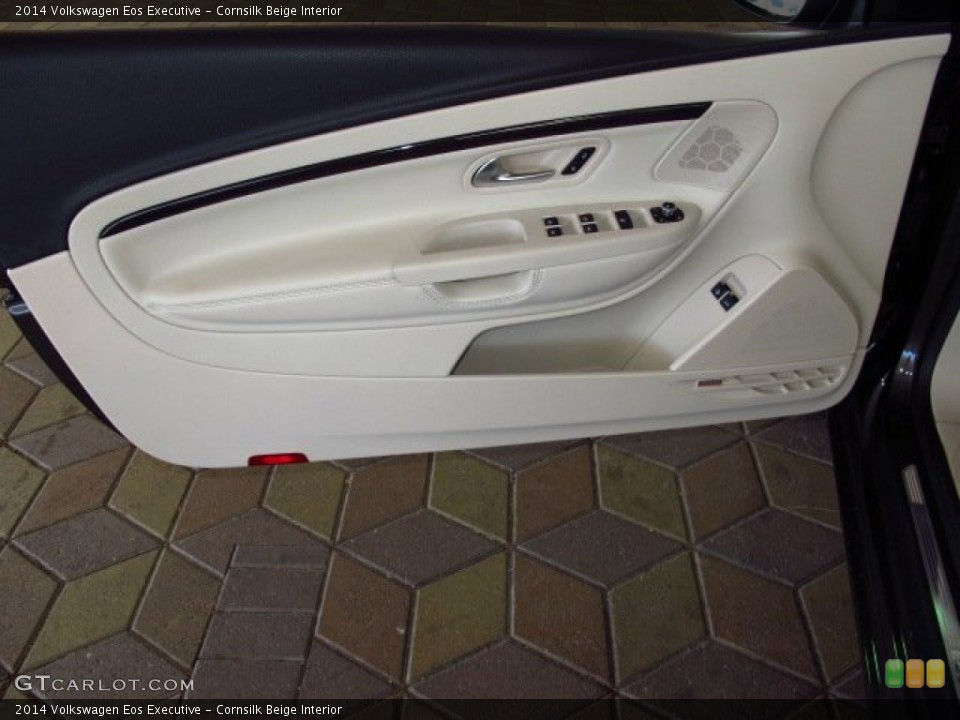 Cornsilk Beige Interior Door Panel for the 2014 Volkswagen Eos Executive #86561247