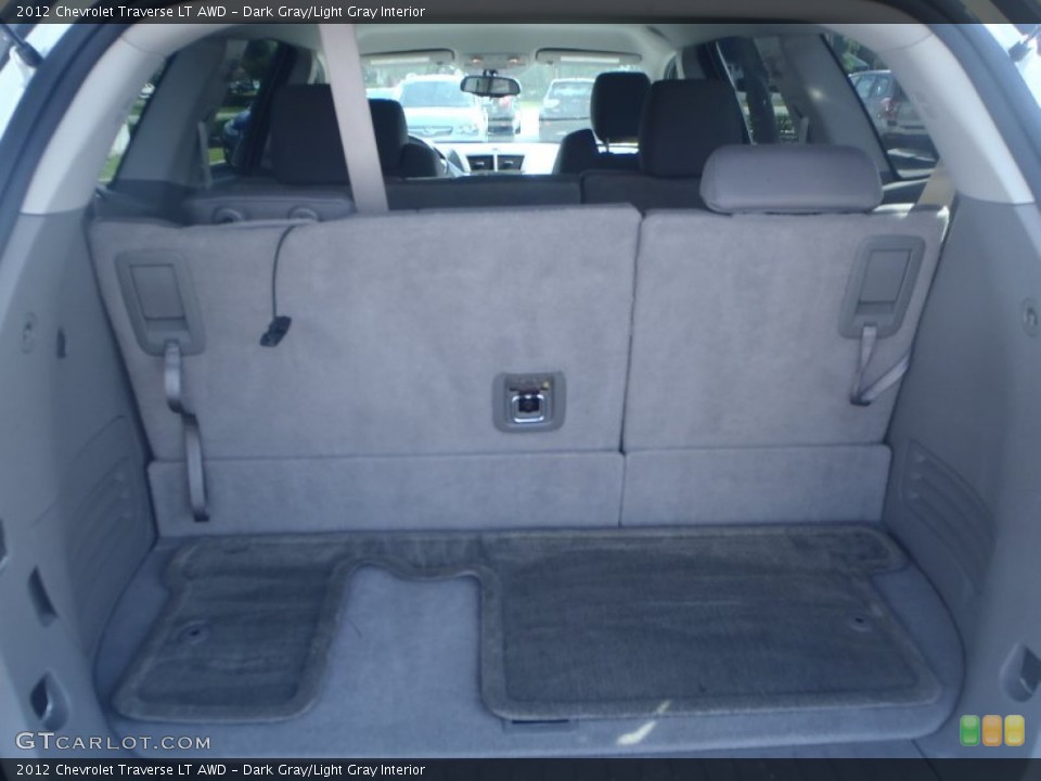 Dark Gray/Light Gray Interior Trunk for the 2012 Chevrolet Traverse LT AWD #86563794