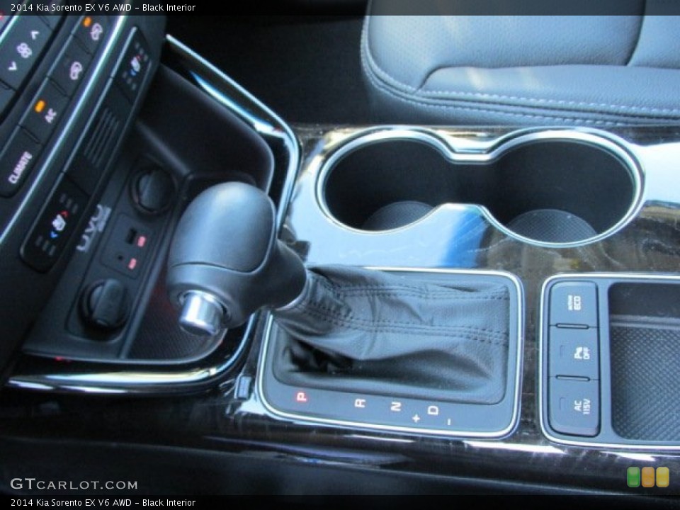 Black Interior Transmission for the 2014 Kia Sorento EX V6 AWD #86566035
