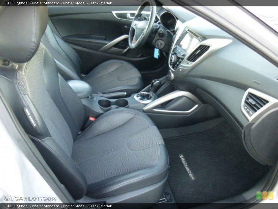 Black Interior Front Seat for the 2012 Hyundai Veloster  #86566092