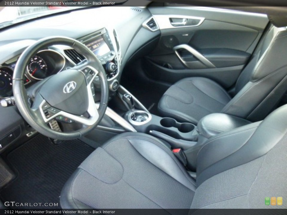 Black Interior Photo for the 2012 Hyundai Veloster  #86566209