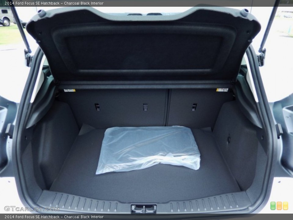 Charcoal Black Interior Trunk for the 2014 Ford Focus SE Hatchback #86570379