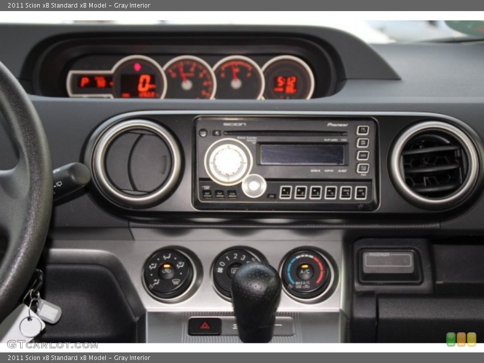 Gray Interior Controls for the 2011 Scion xB  #86573445