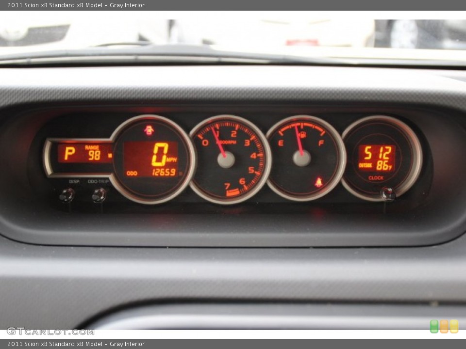 Gray Interior Gauges for the 2011 Scion xB  #86573494