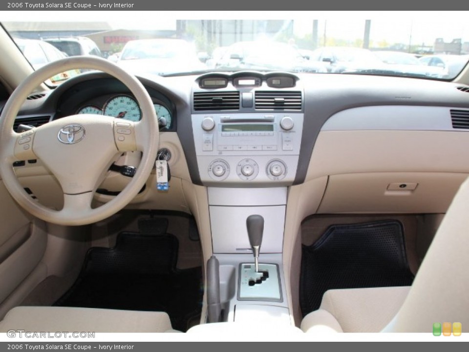 Ivory Interior Dashboard for the 2006 Toyota Solara SE Coupe #86574486