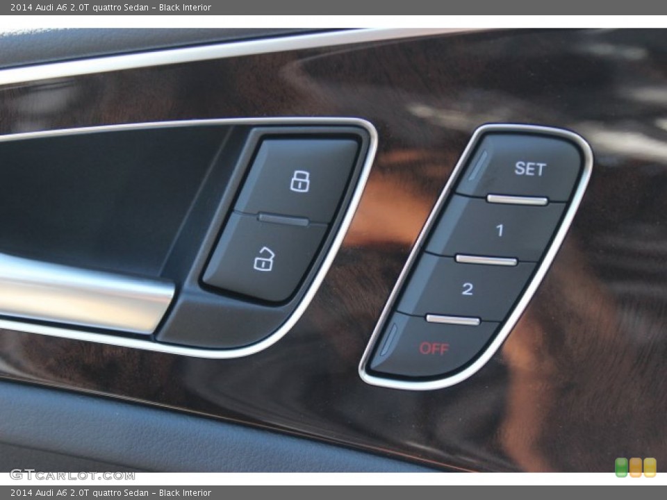 Black Interior Controls for the 2014 Audi A6 2.0T quattro Sedan #86577321