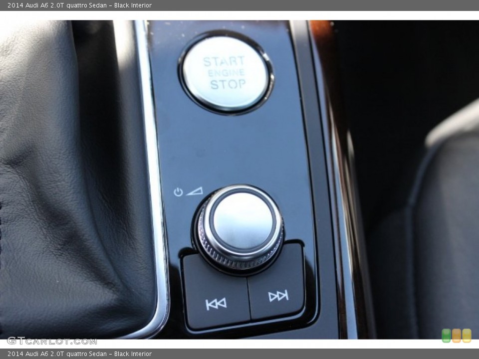 Black Interior Controls for the 2014 Audi A6 2.0T quattro Sedan #86577678