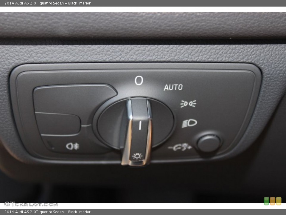 Black Interior Controls for the 2014 Audi A6 2.0T quattro Sedan #86577744