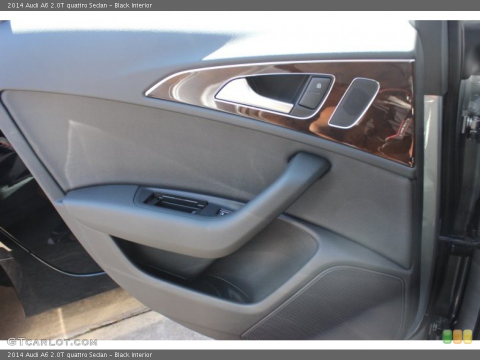 Black Interior Door Panel for the 2014 Audi A6 2.0T quattro Sedan #86577763