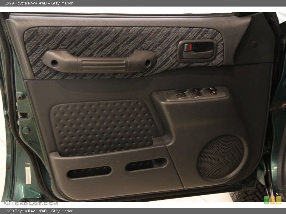 Gray Interior Door Panel for the 1999 Toyota RAV4 4WD #86579166