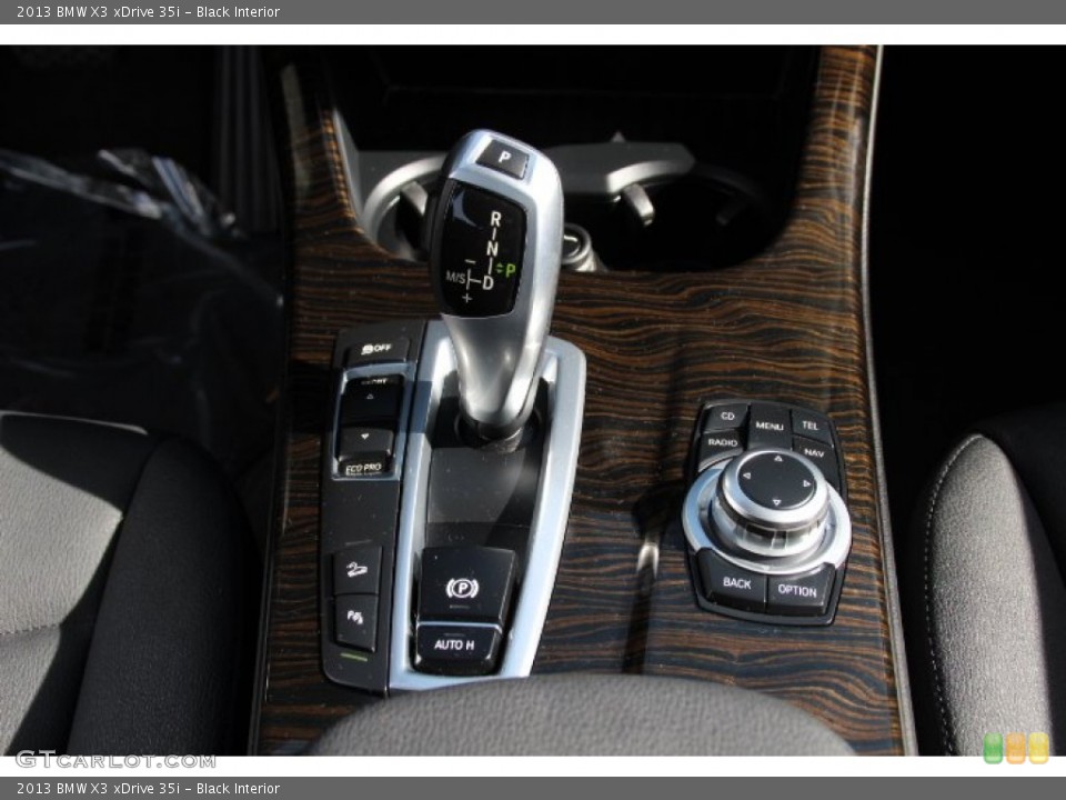 Black Interior Transmission for the 2013 BMW X3 xDrive 35i #86579298