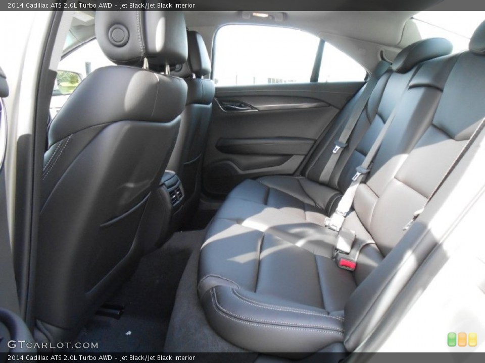 Jet Black/Jet Black Interior Rear Seat for the 2014 Cadillac ATS 2.0L Turbo AWD #86580207