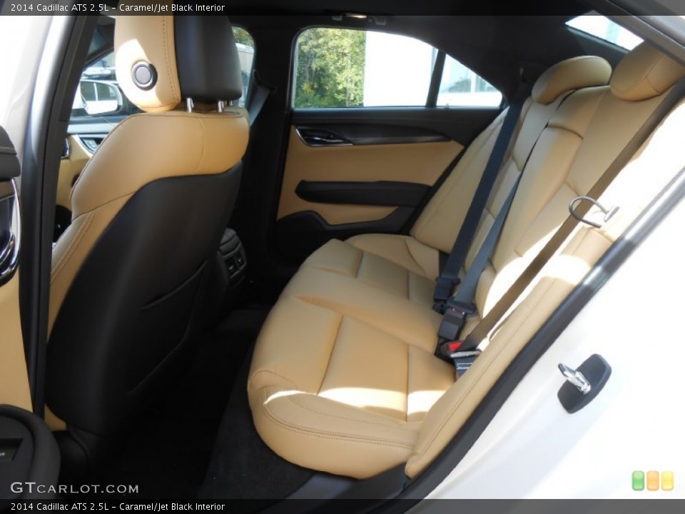 Caramel/Jet Black Interior Rear Seat for the 2014 Cadillac ATS 2.5L #86581353