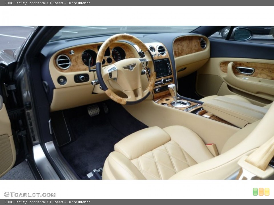 Ochre Interior Photo for the 2008 Bentley Continental GT Speed #86582640