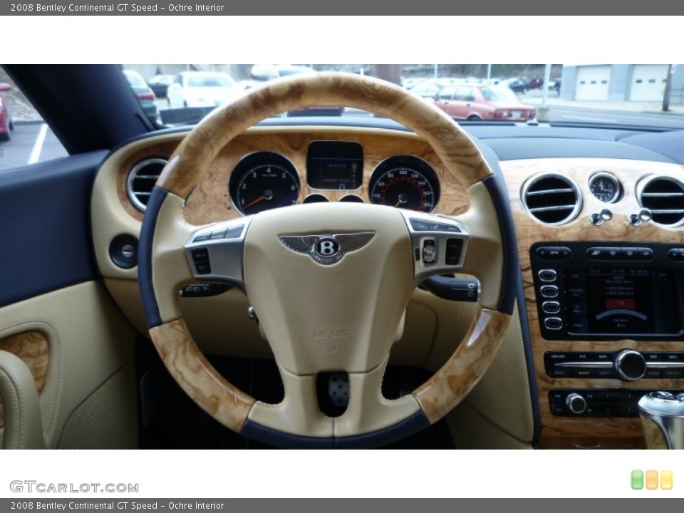Ochre Interior Steering Wheel for the 2008 Bentley Continental GT Speed #86582703
