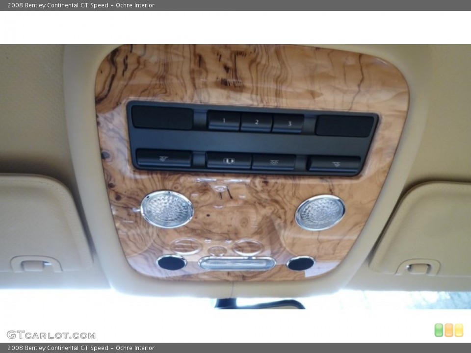 Ochre Interior Controls for the 2008 Bentley Continental GT Speed #86583024