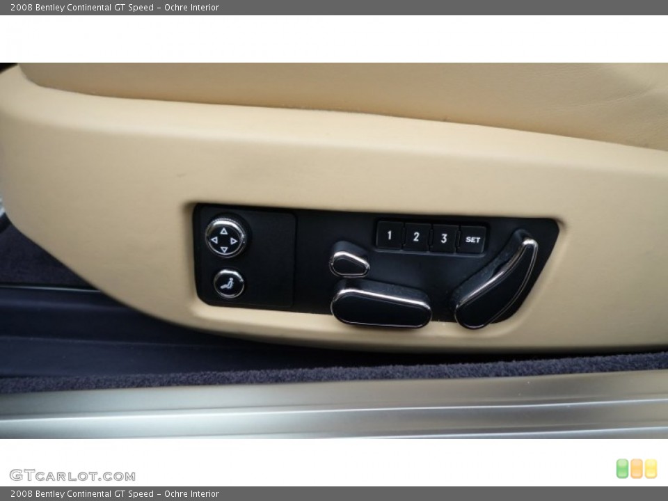 Ochre Interior Controls for the 2008 Bentley Continental GT Speed #86583108