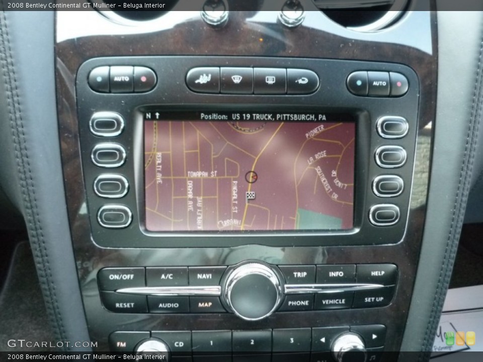 Beluga Interior Navigation for the 2008 Bentley Continental GT Mulliner #86583279