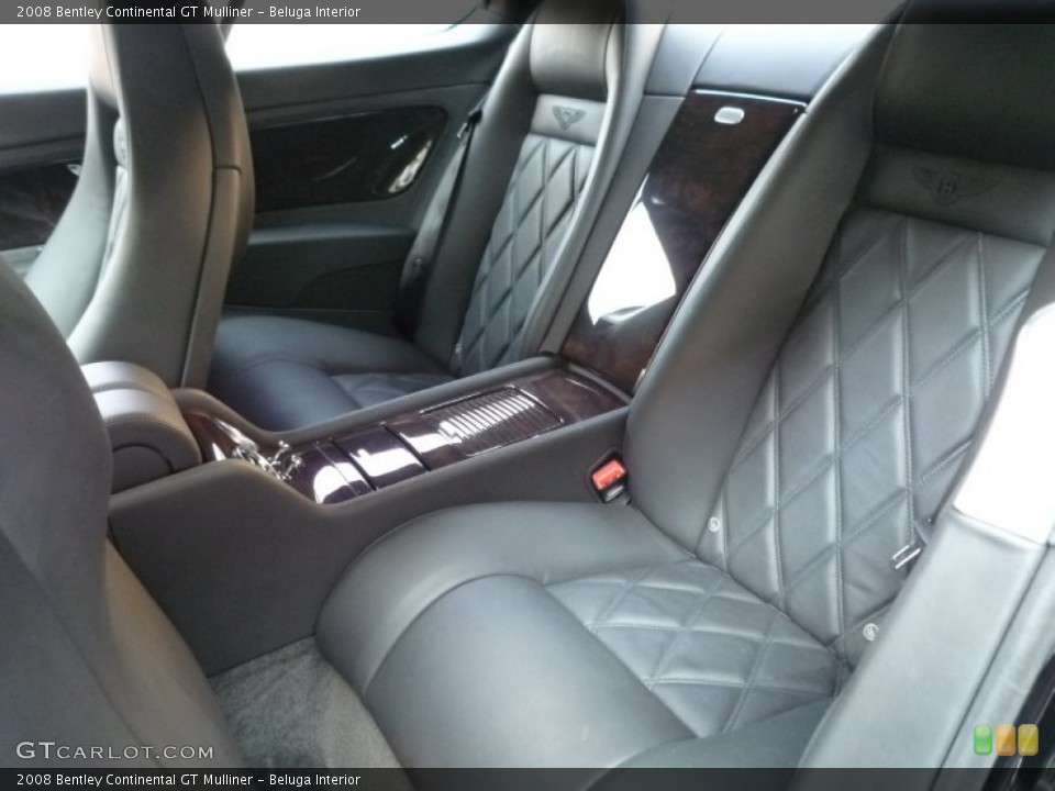 Beluga Interior Rear Seat for the 2008 Bentley Continental GT Mulliner #86583504