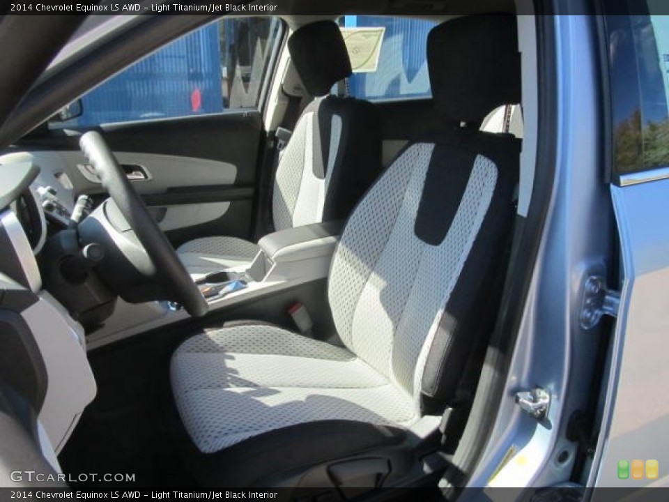 Light Titanium/Jet Black Interior Photo for the 2014 Chevrolet Equinox LS AWD #86585394