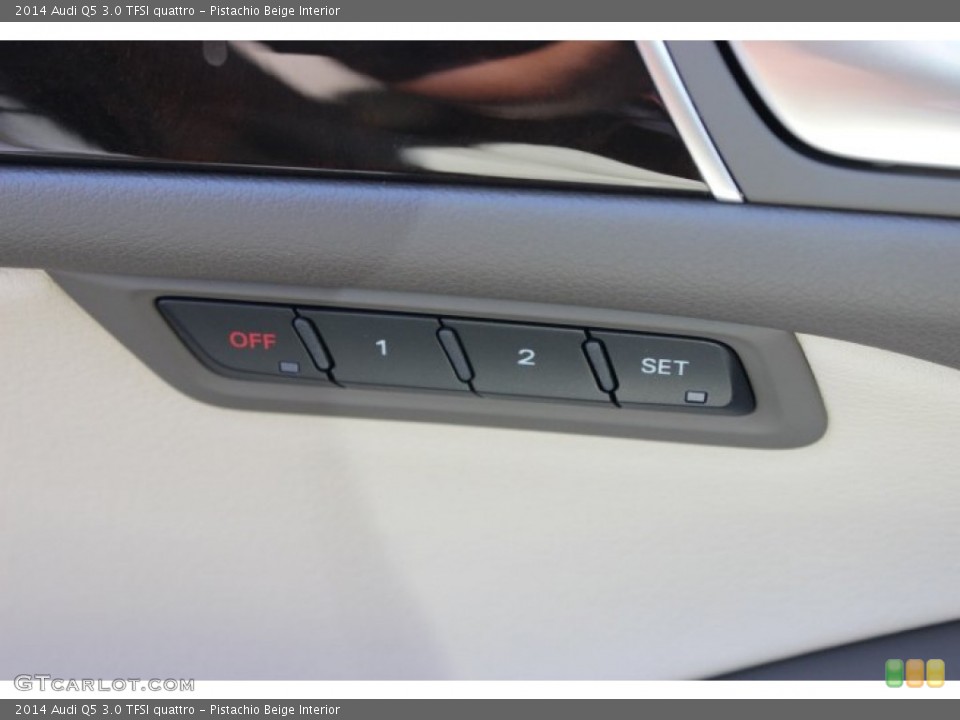 Pistachio Beige Interior Controls for the 2014 Audi Q5 3.0 TFSI quattro #86586264