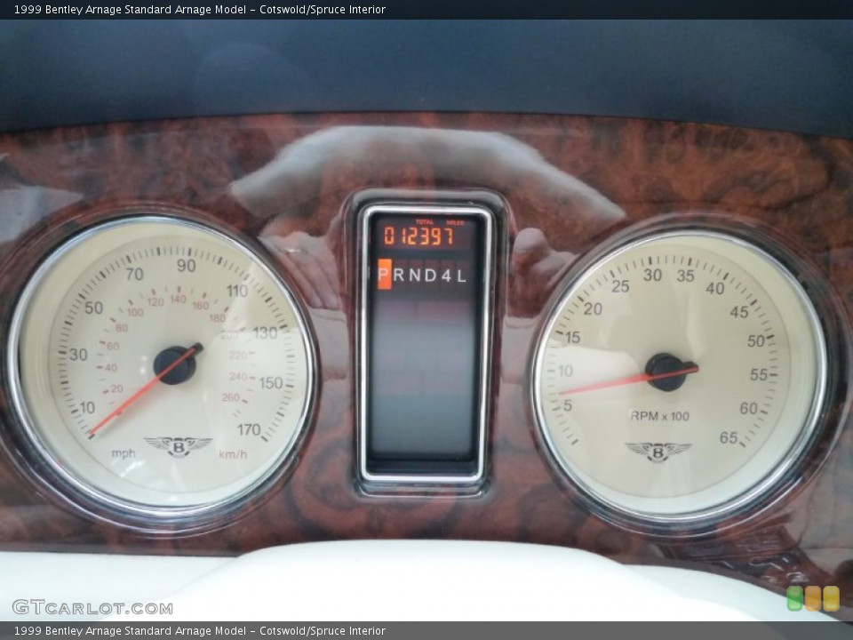 Cotswold/Spruce Interior Gauges for the 1999 Bentley Arnage  #86586327