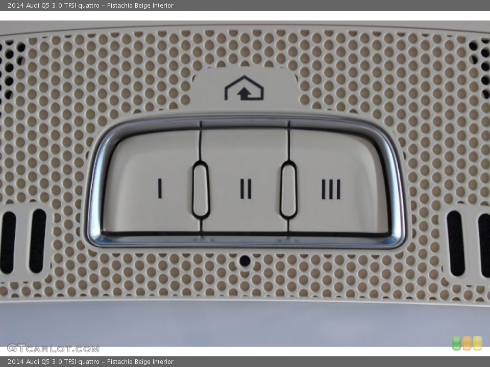 Pistachio Beige Interior Controls for the 2014 Audi Q5 3.0 TFSI quattro #86586393