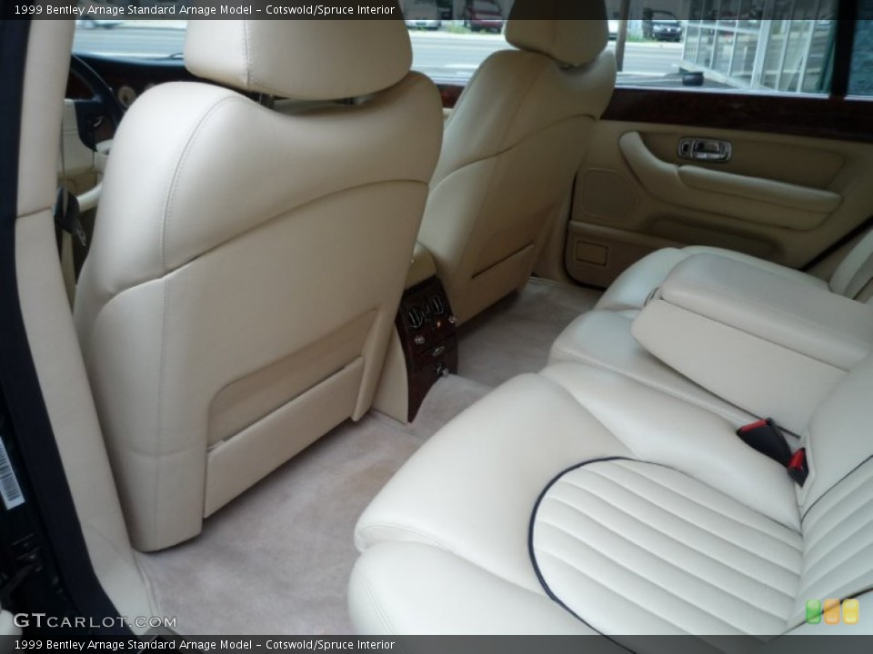 Cotswold/Spruce Interior Rear Seat for the 1999 Bentley Arnage  #86586432