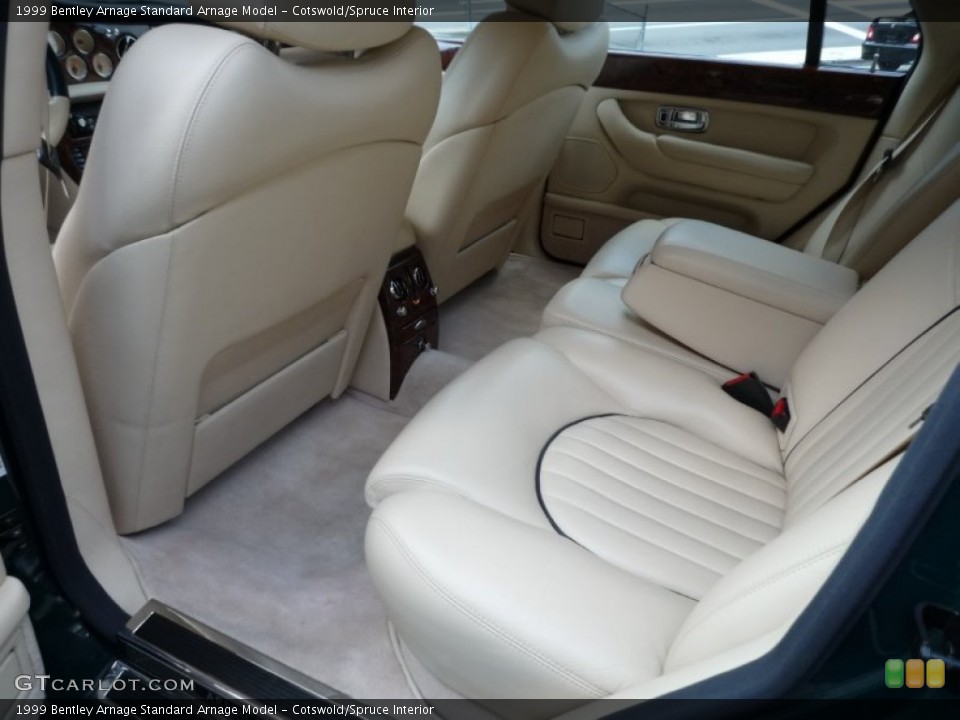 Cotswold/Spruce Interior Rear Seat for the 1999 Bentley Arnage  #86586880