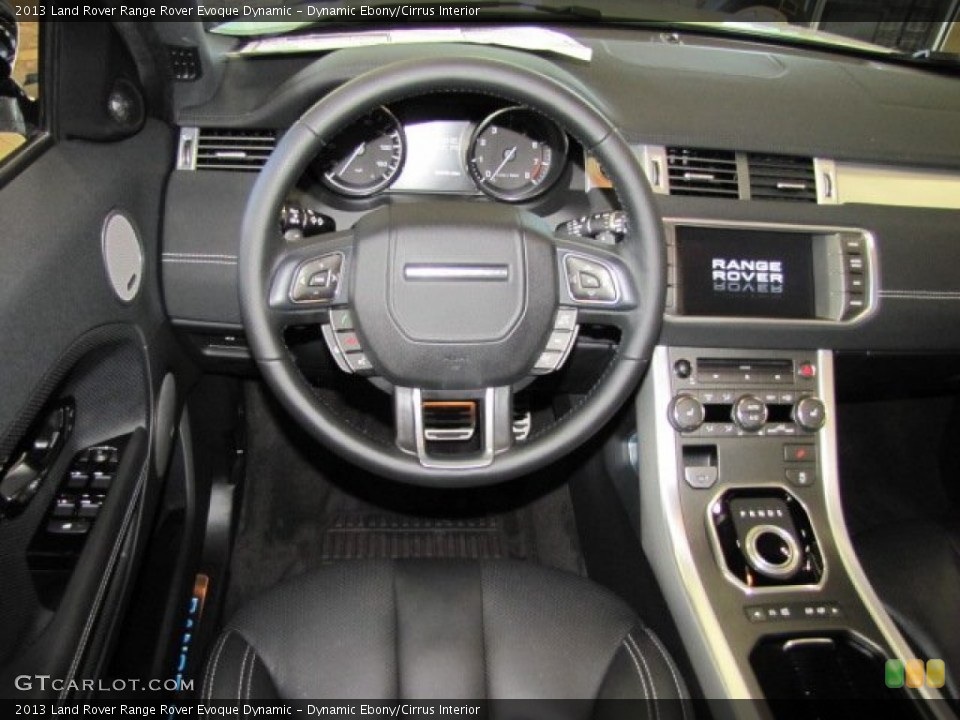 Dynamic Ebony/Cirrus Interior Dashboard for the 2013 Land Rover Range Rover Evoque Dynamic #86594769