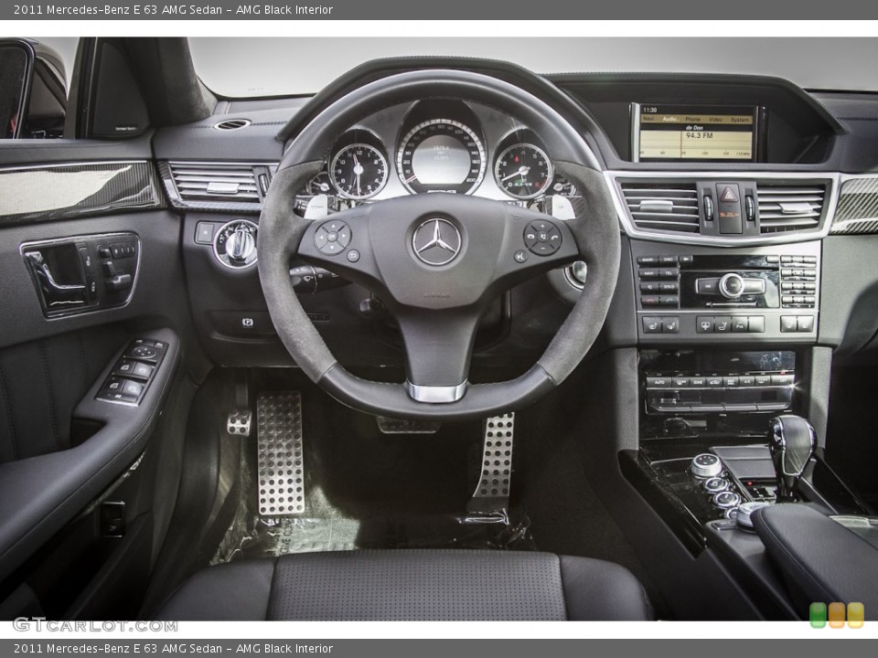 AMG Black Interior Dashboard for the 2011 Mercedes-Benz E 63 AMG Sedan #86597235