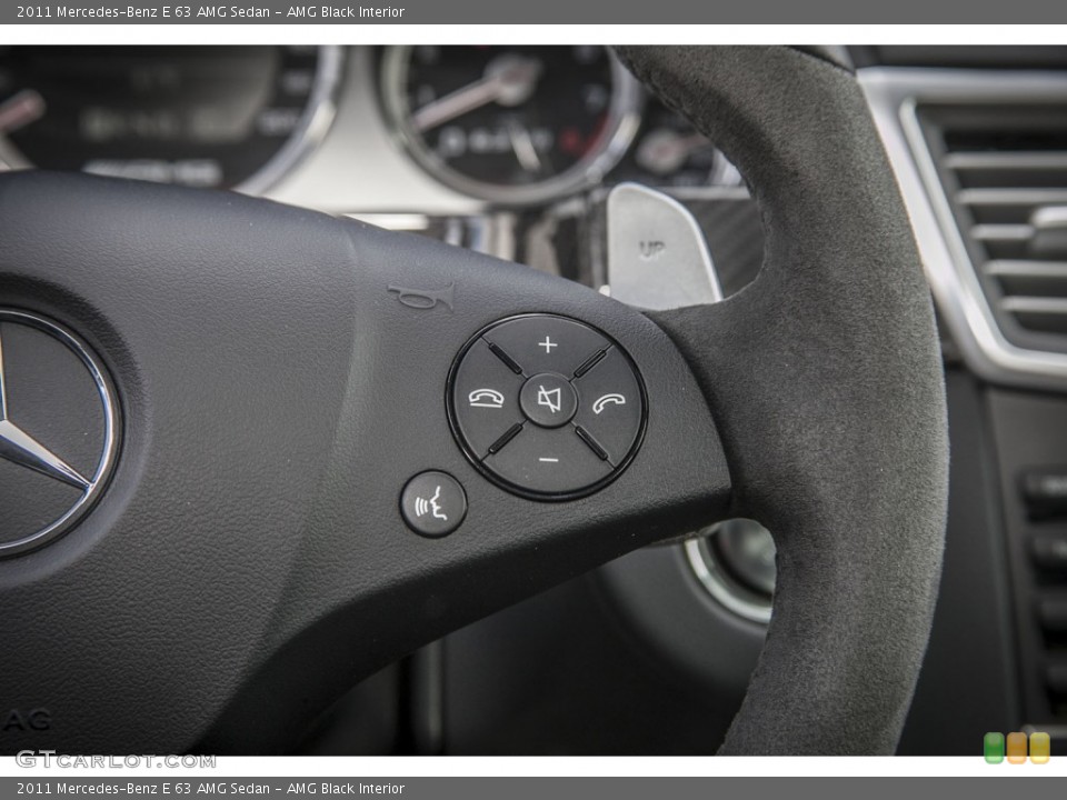 AMG Black Interior Controls for the 2011 Mercedes-Benz E 63 AMG Sedan #86597652